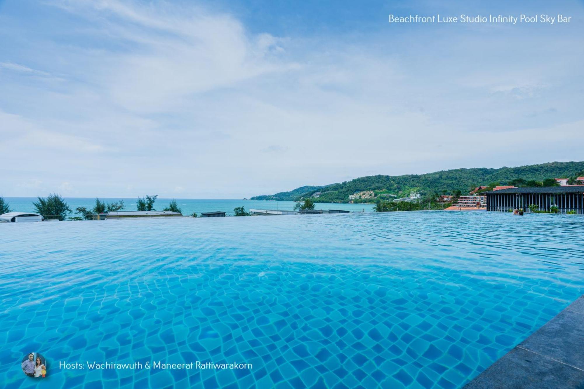 Lägenhet Beachfront Deluxe Infinity Pool Patong