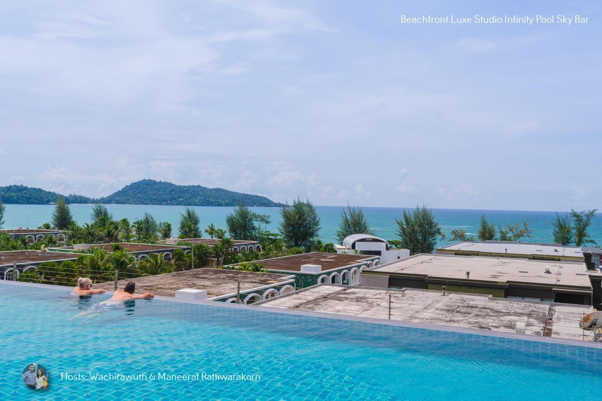 Beachfront Deluxe Infinity Pool Lägenhet